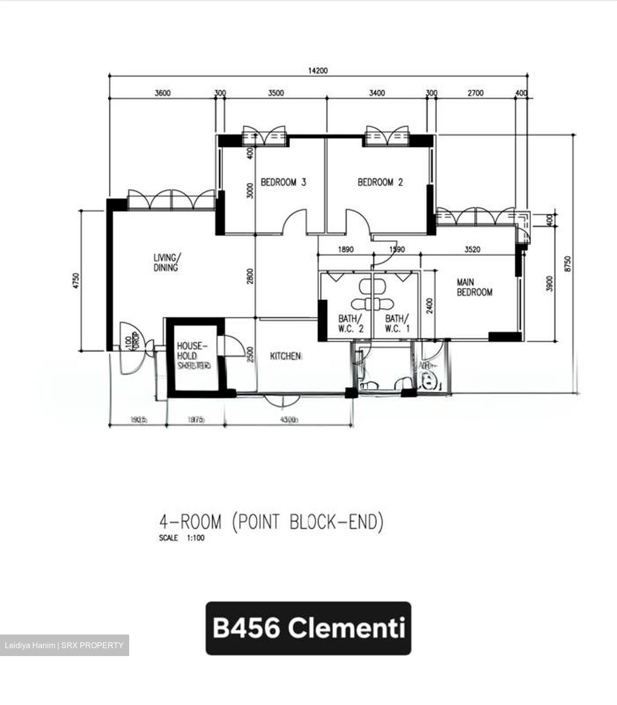 Blk 456 Clementi Avenue 3 (Clementi), HDB 4 Rooms #573983321